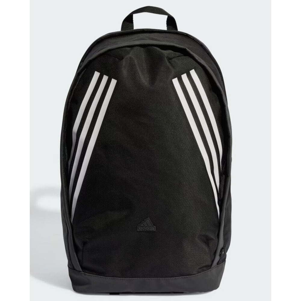 Adidas Backpack Future Icon DMF30 Black/White School Student Sports One Size‎